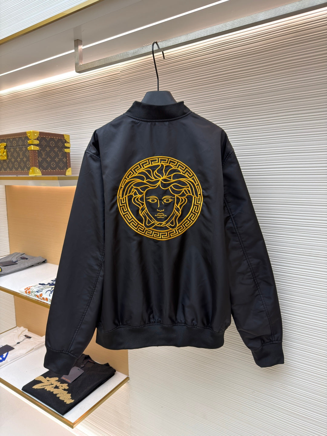 Versace Embroidered Mudusa Jacket