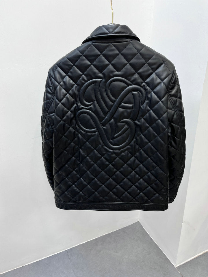 LV leather Jacket