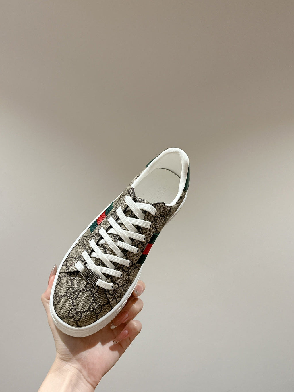 Men's GG Ace sneaker with Web
