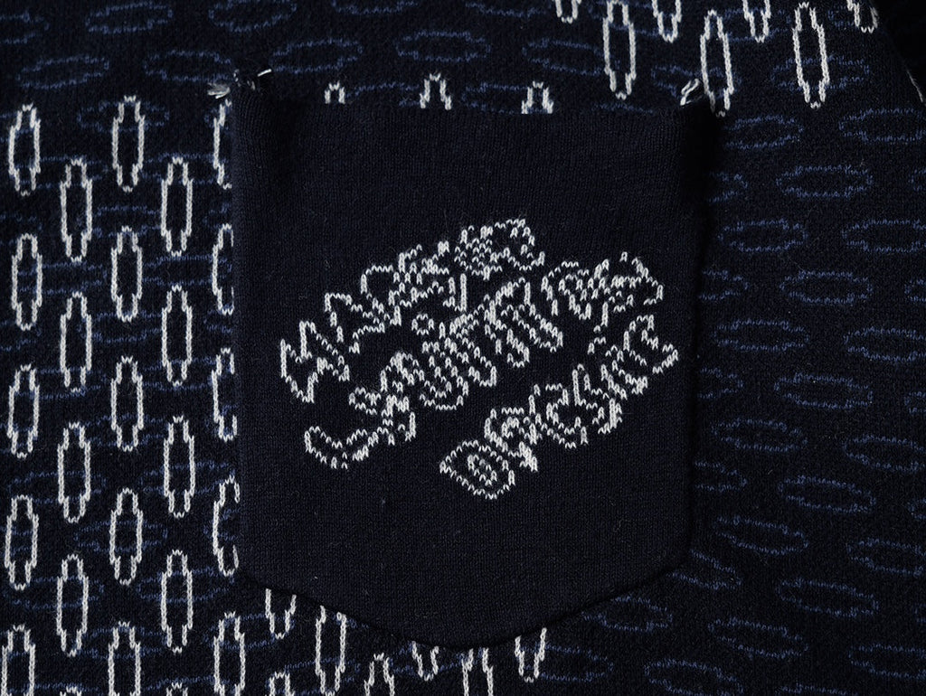 LV checked Knit Shirt