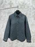 Gucci Denim Jacquard Shirt