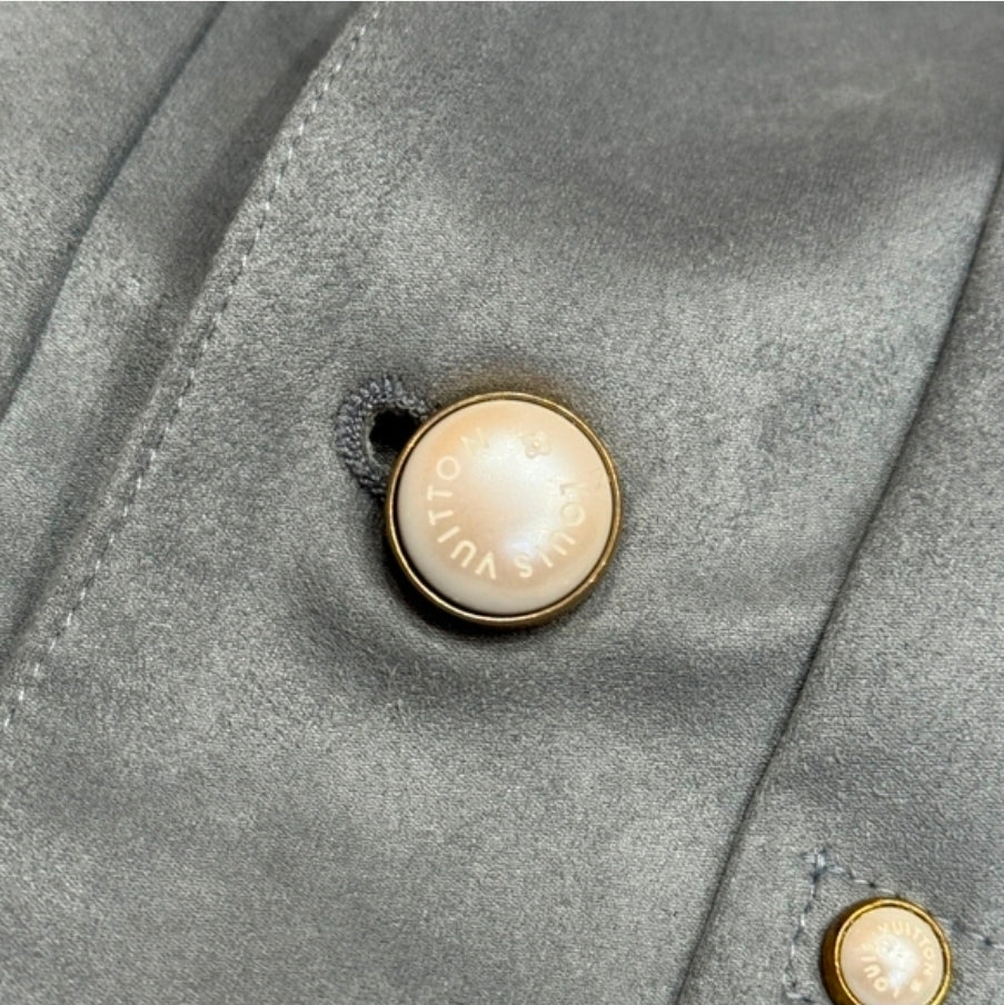 LV Suede Monogram Jacquard