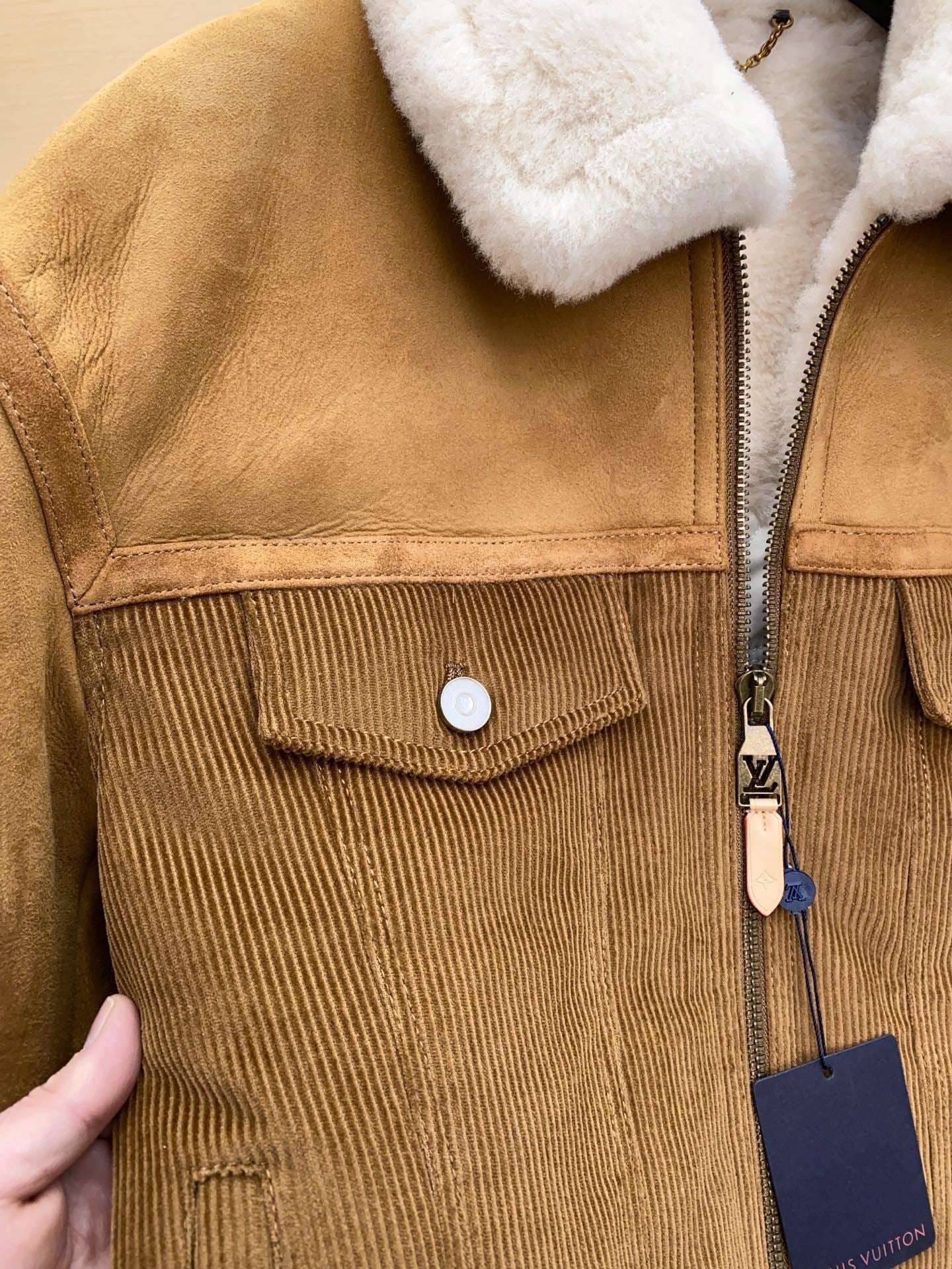LV Pilot Shearling Jacket