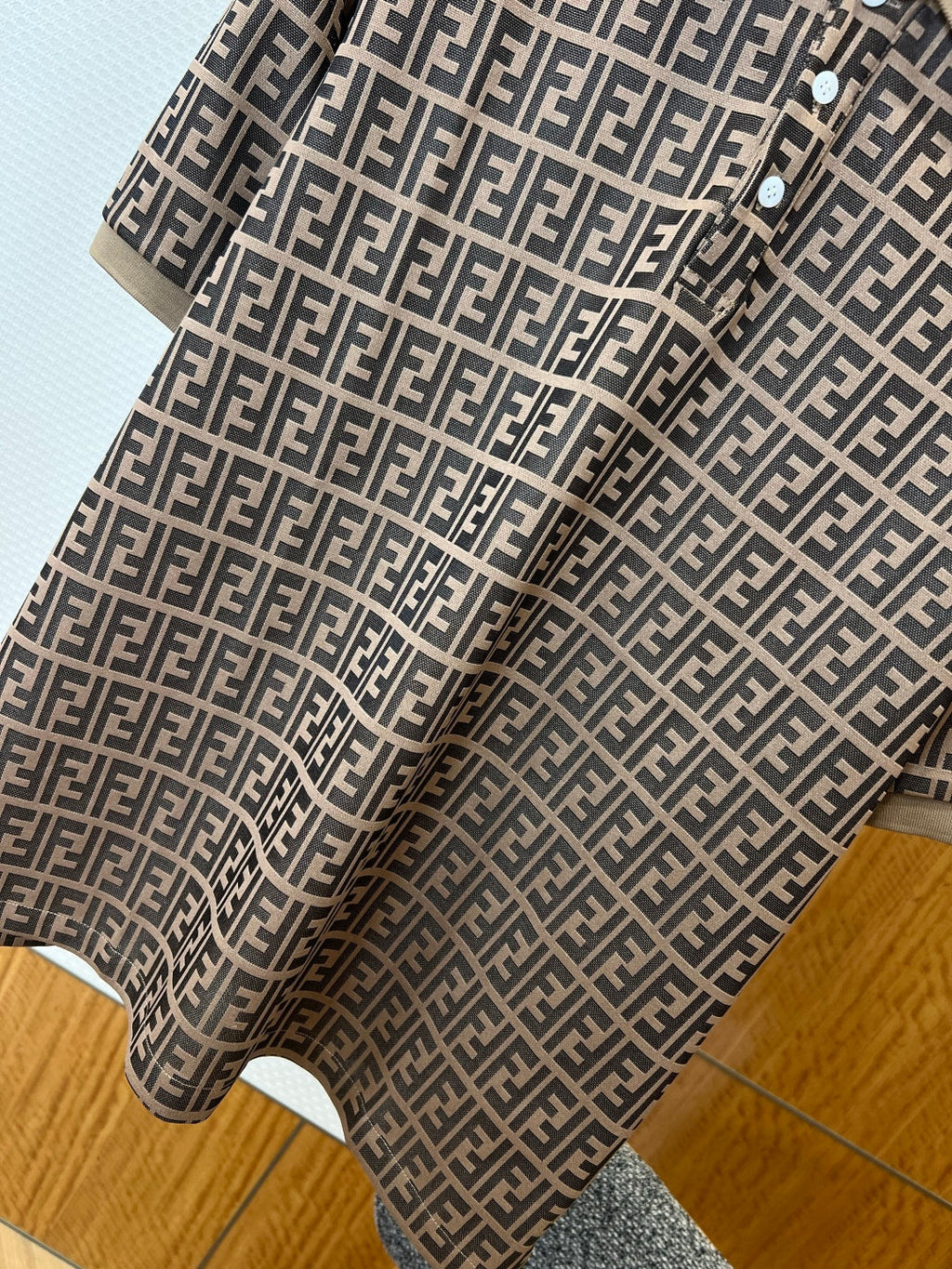 Fendi Double F Polo Shirt