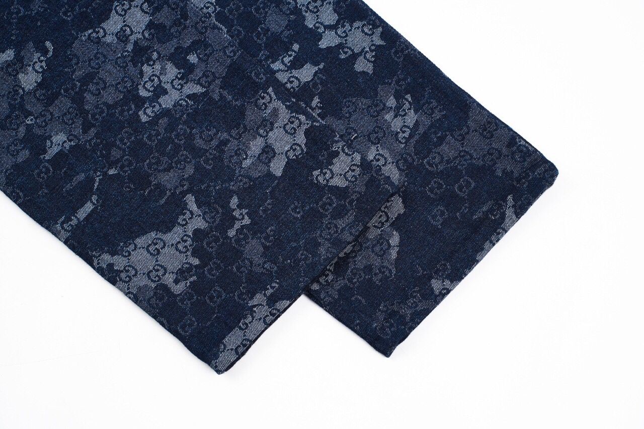 Dark Blue Camo Gucci jeans
