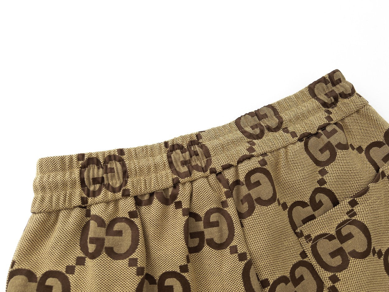 Gucci Monogram pattern shorts