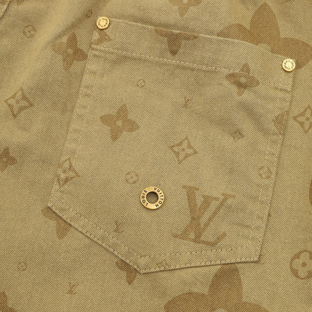 LV Monogram Print Shorts