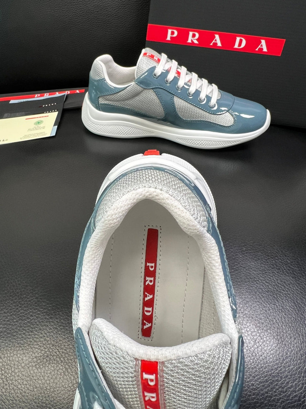 Prada Patent Leather American Cup