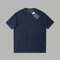 LV Embossed Short Sleeve Shirt