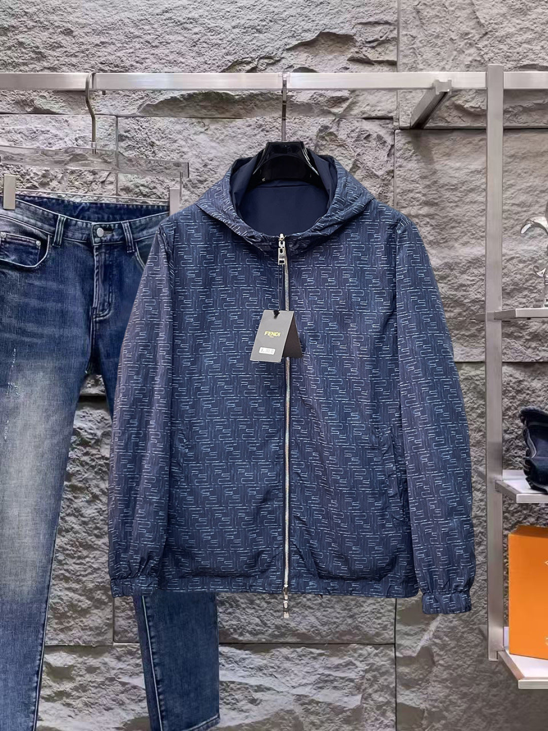 Fendi Reversible Windbreaker Jacket