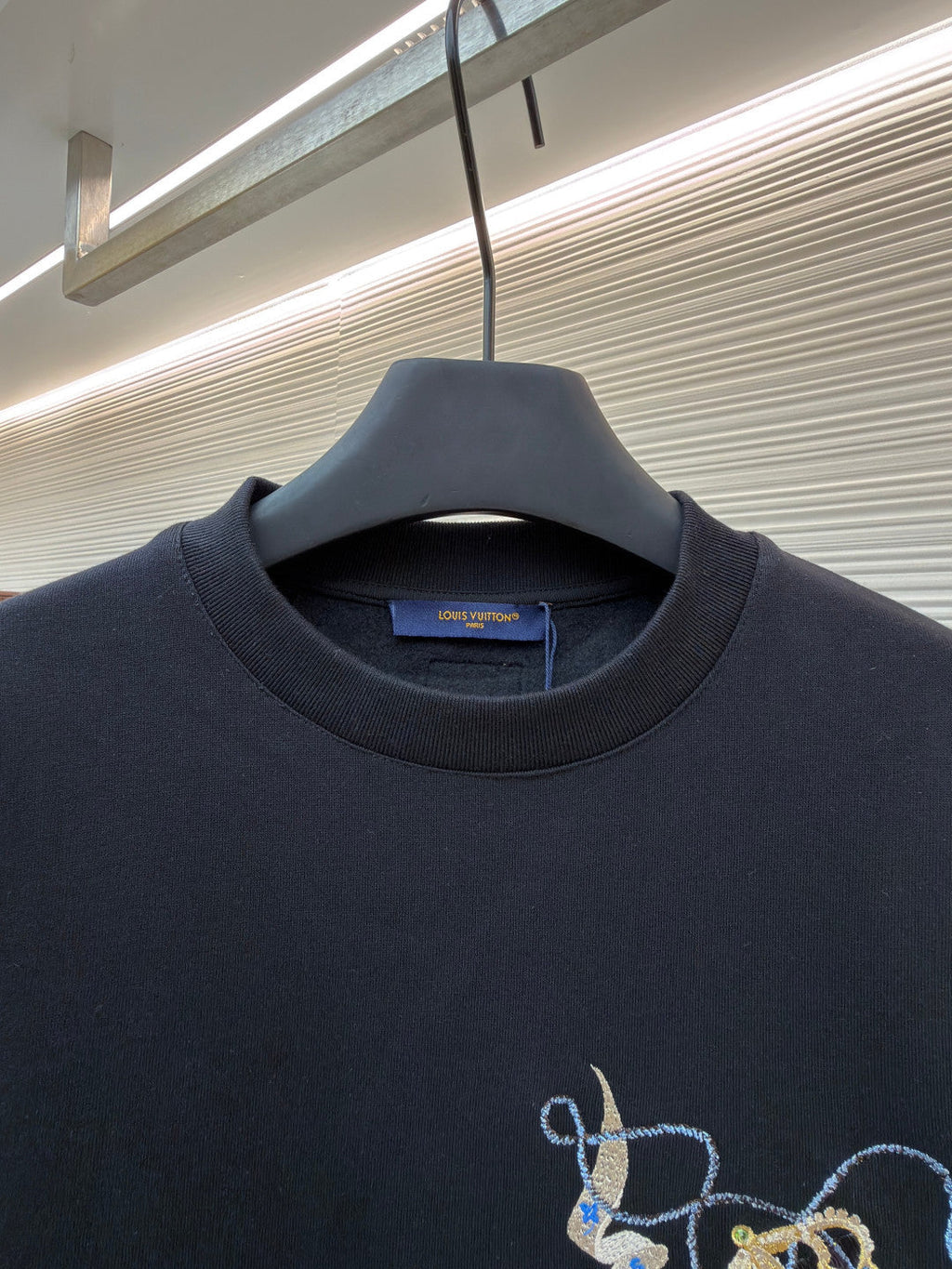 LV Embroidered Sweatshirt