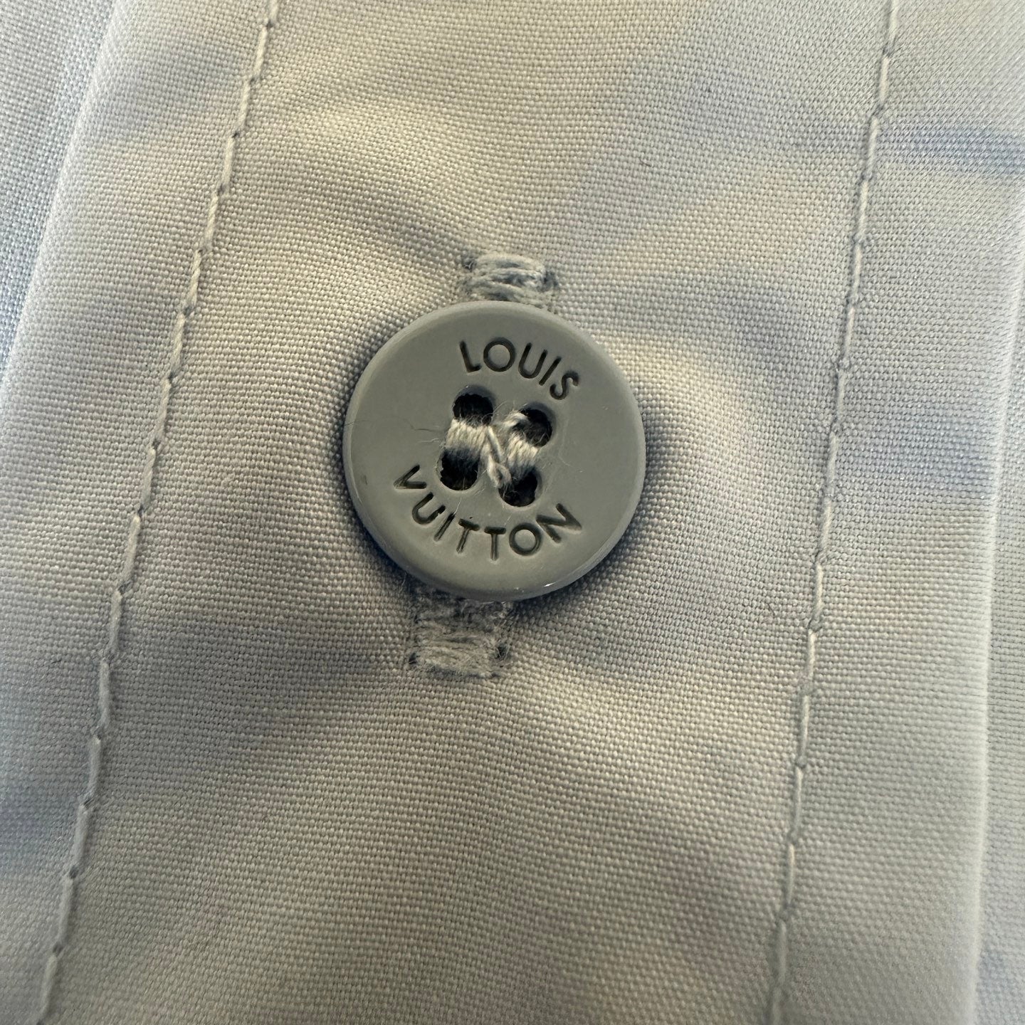 LV Embroidered short Sleeve Shirt