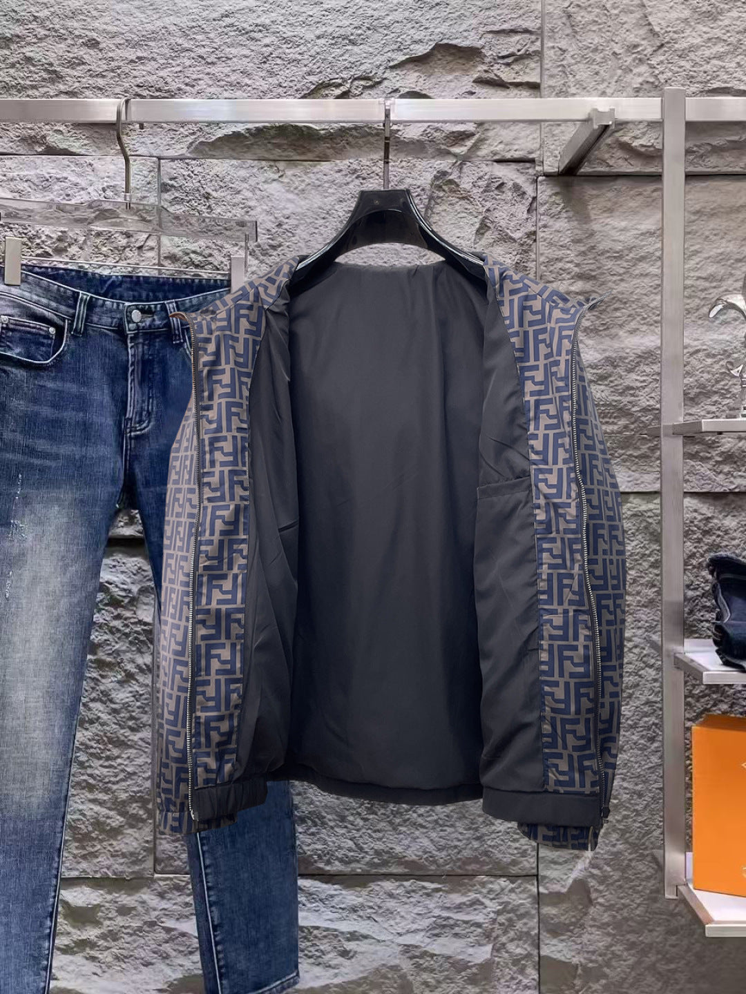 Fendi Nylon Windbreaker Jacket