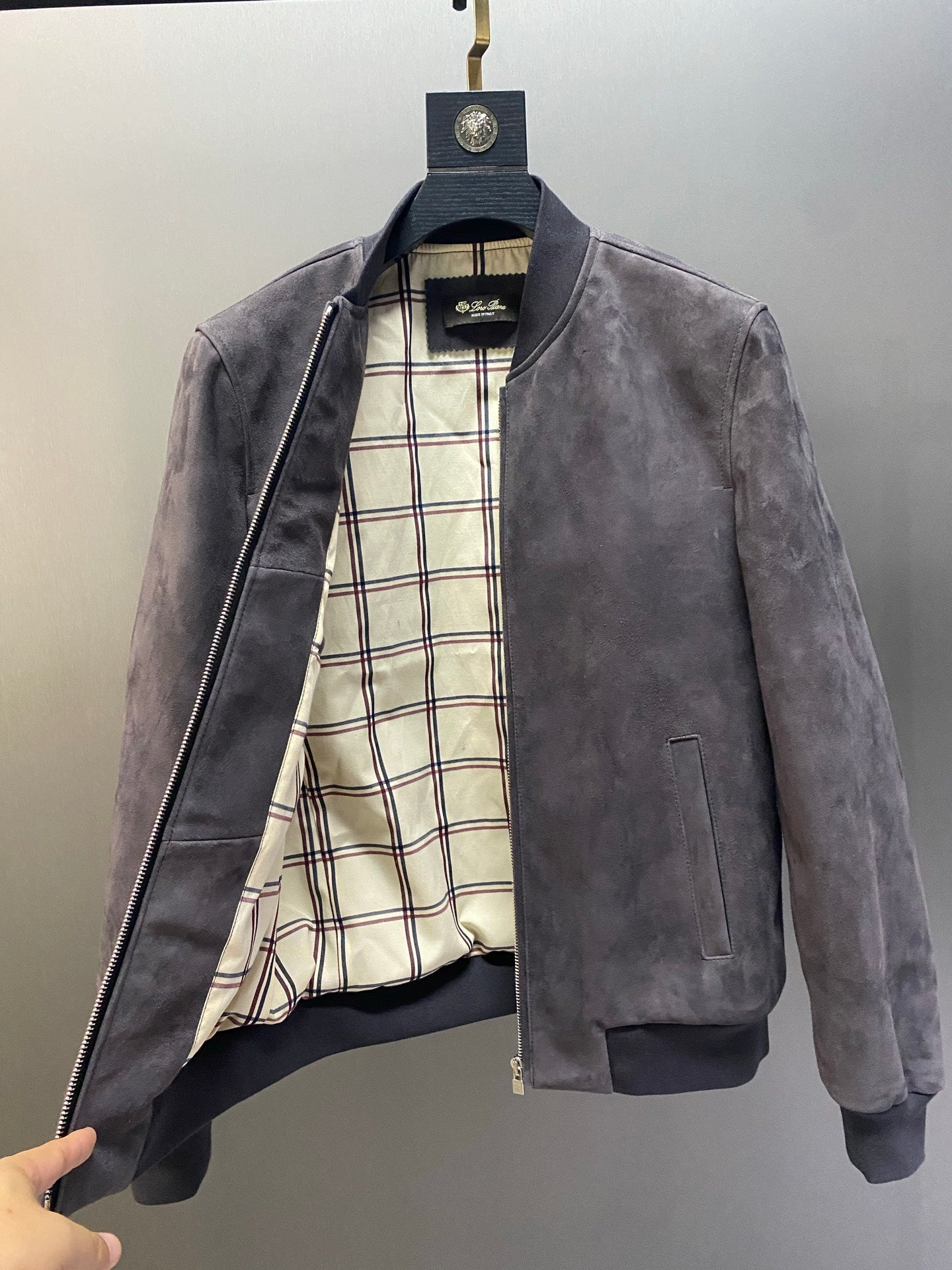 Lora Piana Leather Jacket