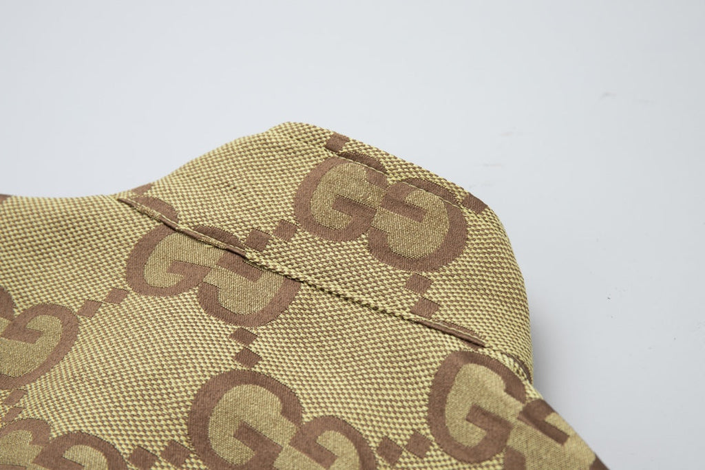 GG Double G Jacquard Stand Collar Jacket