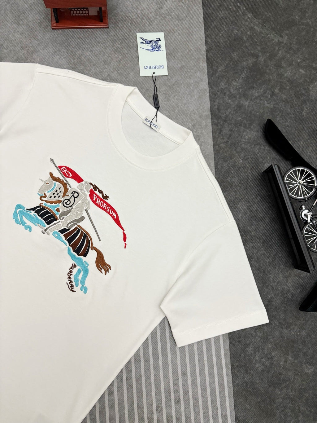 Burberry Embroidered T-Shirt