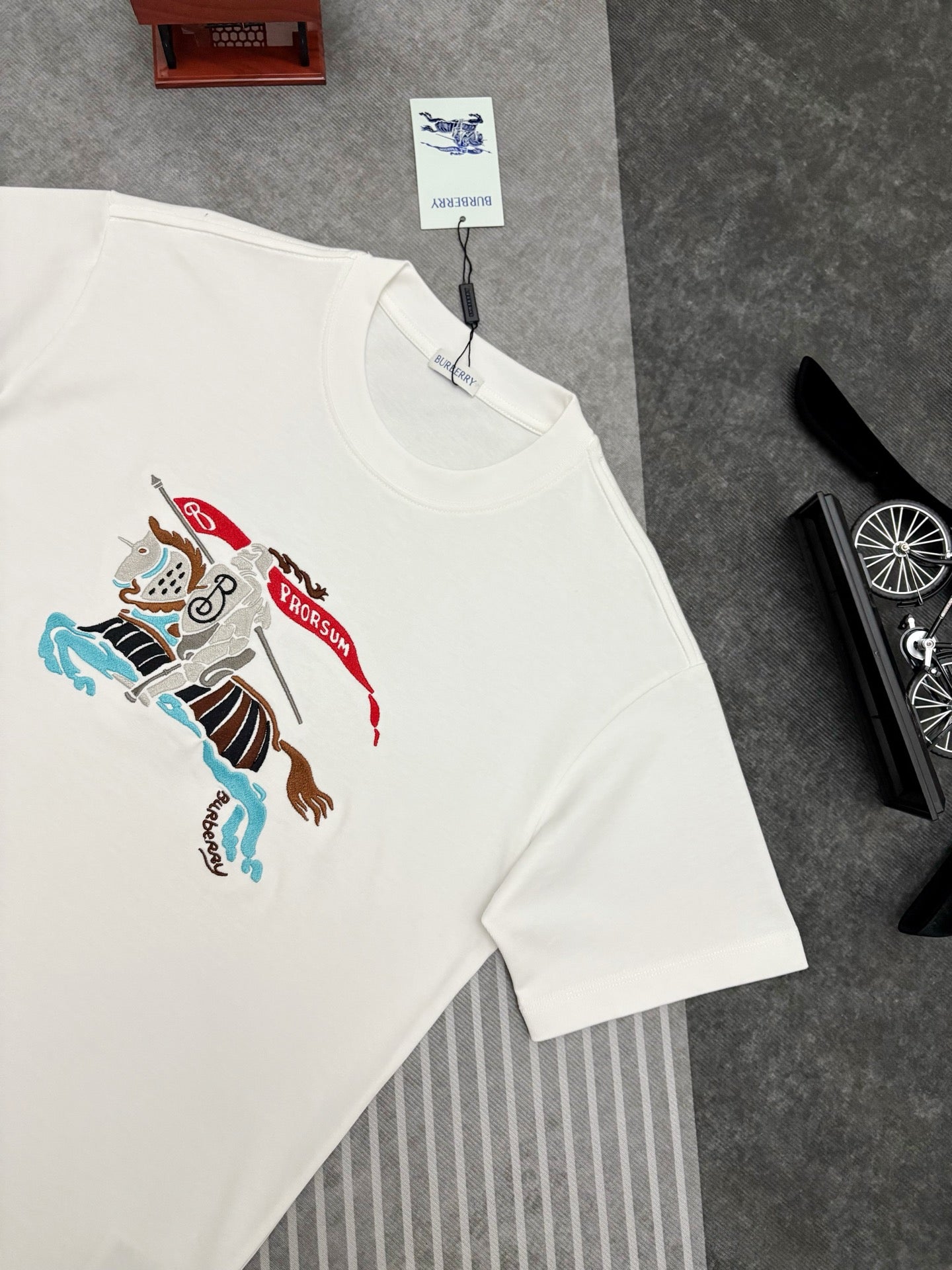 Burberry Embroidered T-Shirt