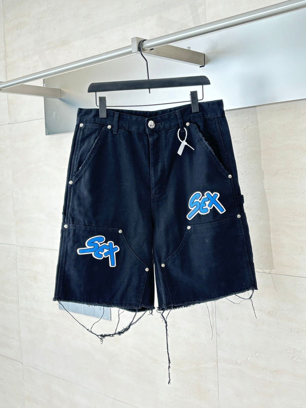 Chrome Heart Denim Shorts