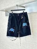 Chrome Heart Denim Shorts
