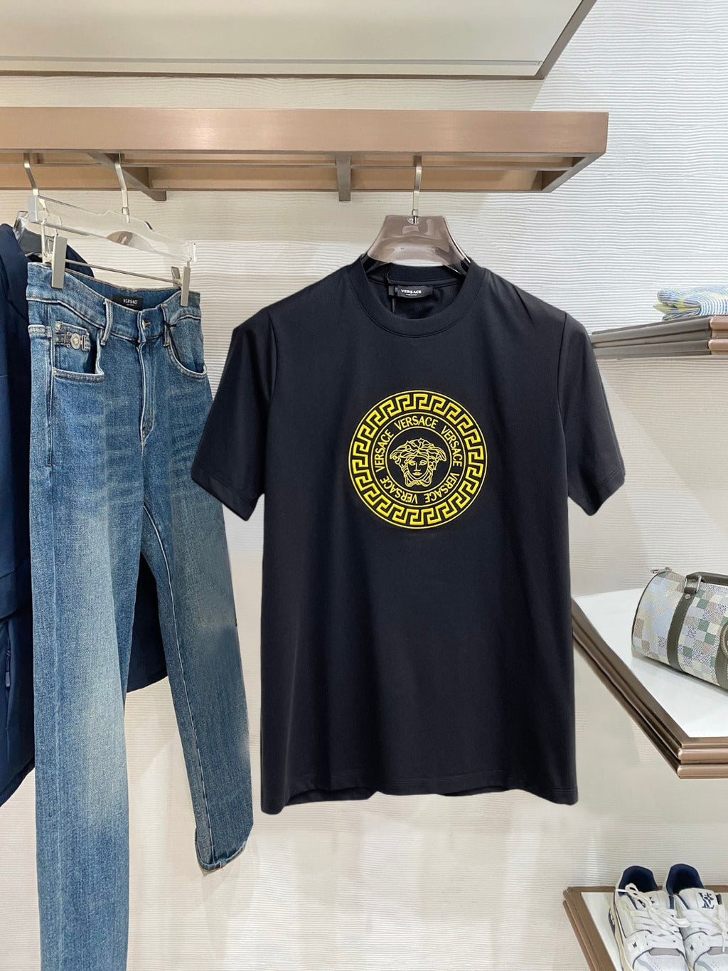 Versace Embroidered T-Shirt