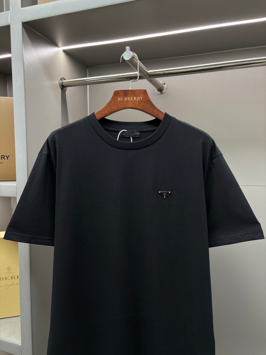 Prada T-Shirt w/ enamel logo