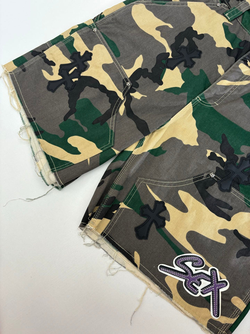 Chrome Heart Camo Shorts