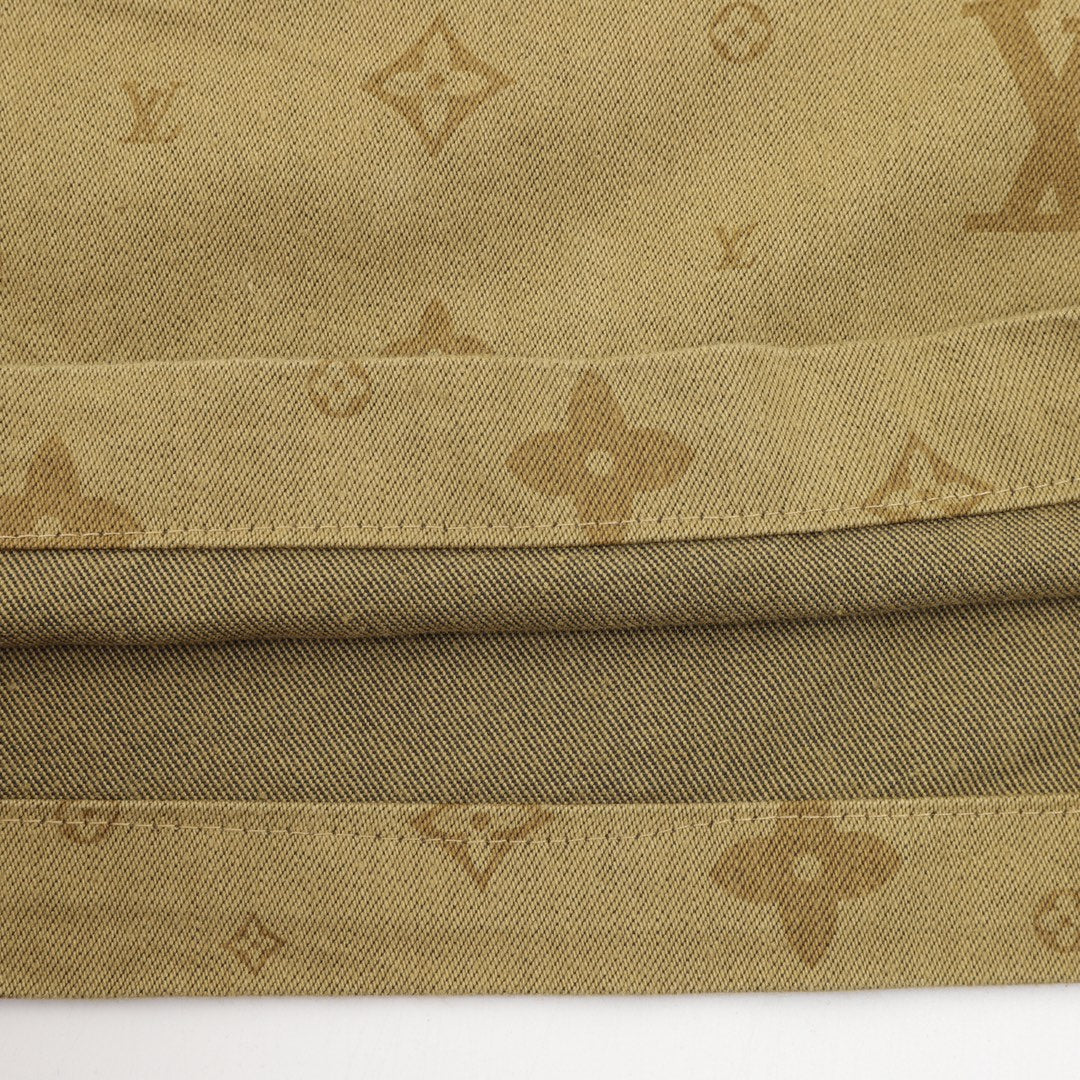 LV Monogram Print Shorts