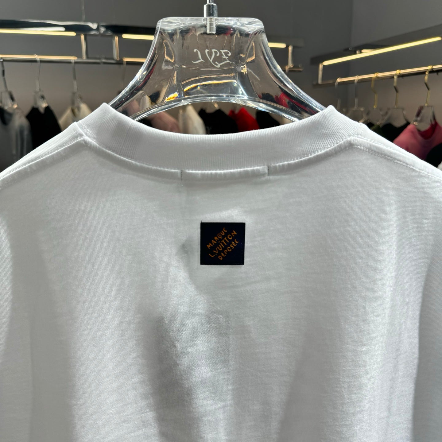 LV Round Neck Short Sleeve Shirt