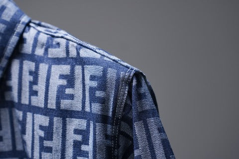 Fendi Denim Shirt Jacket