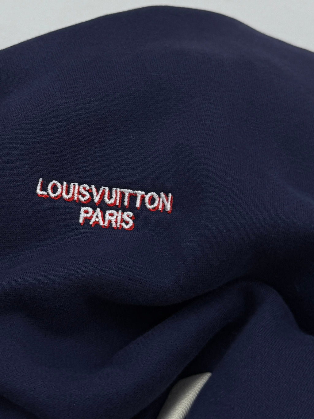 LV Embroidered Baseball Jacket