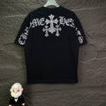 Chrome Hearts Rhinestone Short-Sleeve T-Shirt