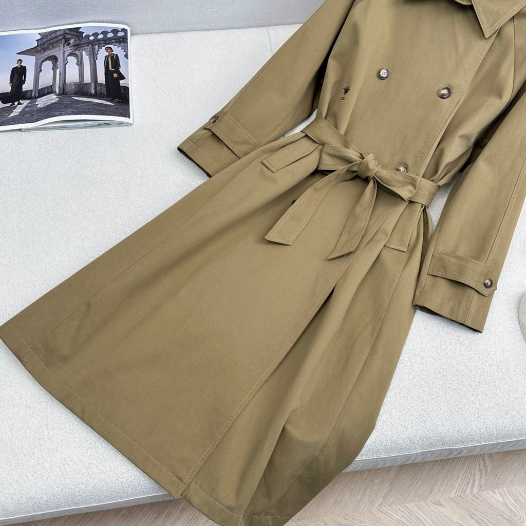 Dior Women's Long Trench Coat