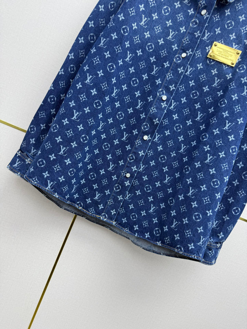 Women's LV Oversized Shirt Jacket