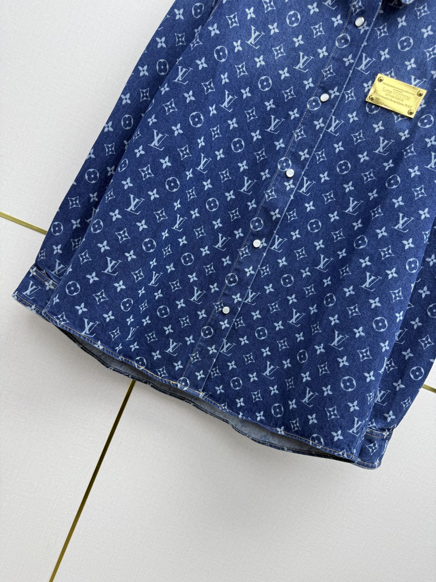 Women's LV Oversized Shirt Jacket