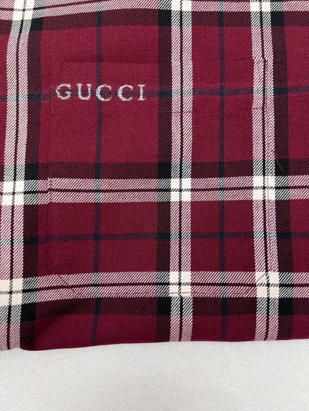 Gucci Plaid Shirt
