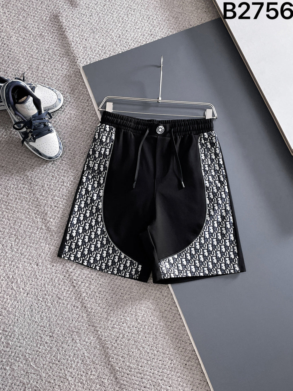 Dior Knit Striped Short