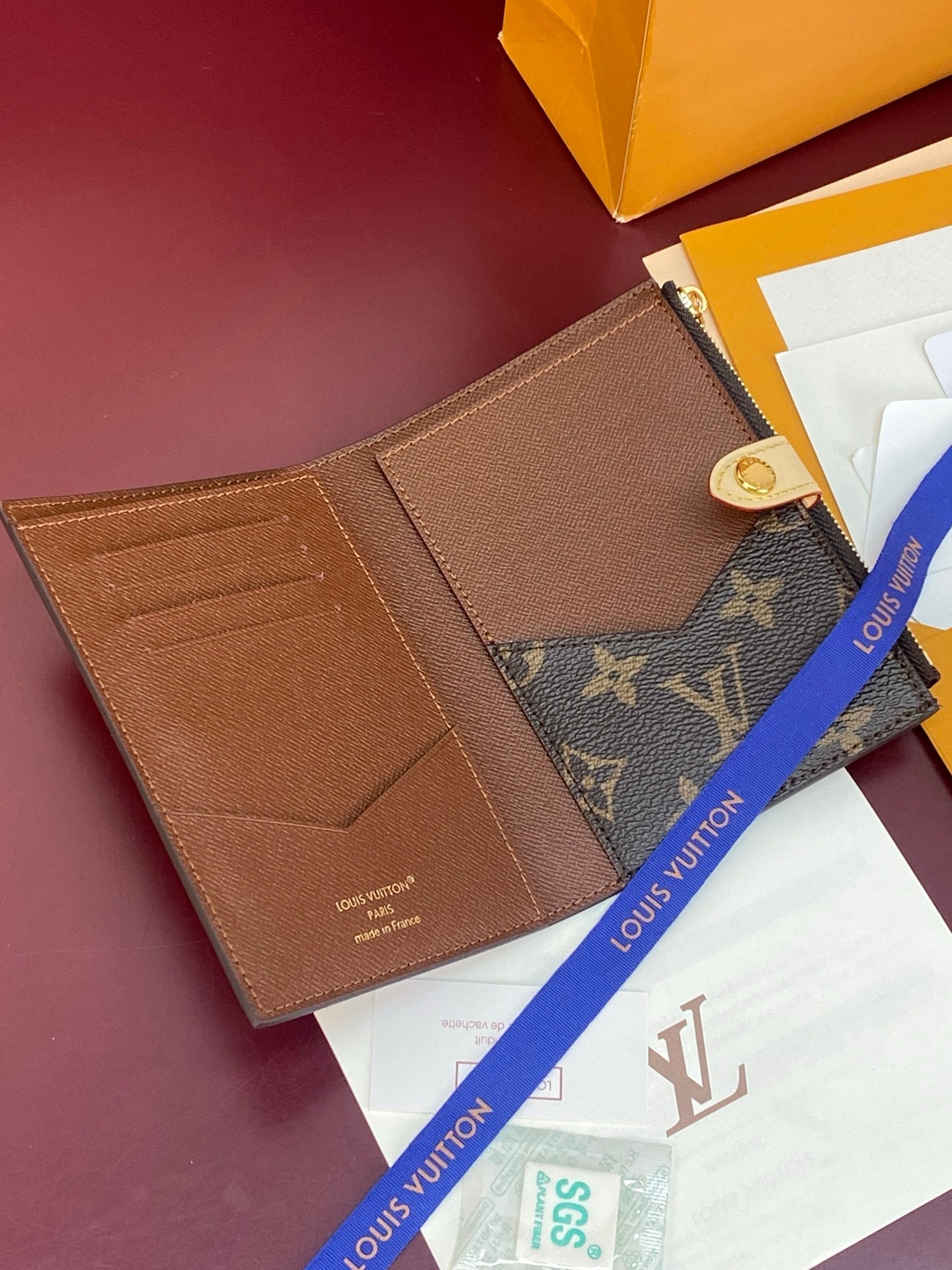 LV Passport Cover