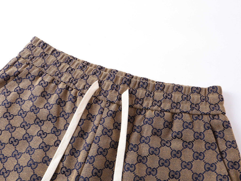 GG new all-over jacquard shorts