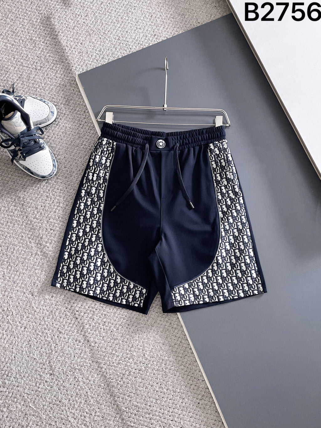 Dior Knit Striped Short