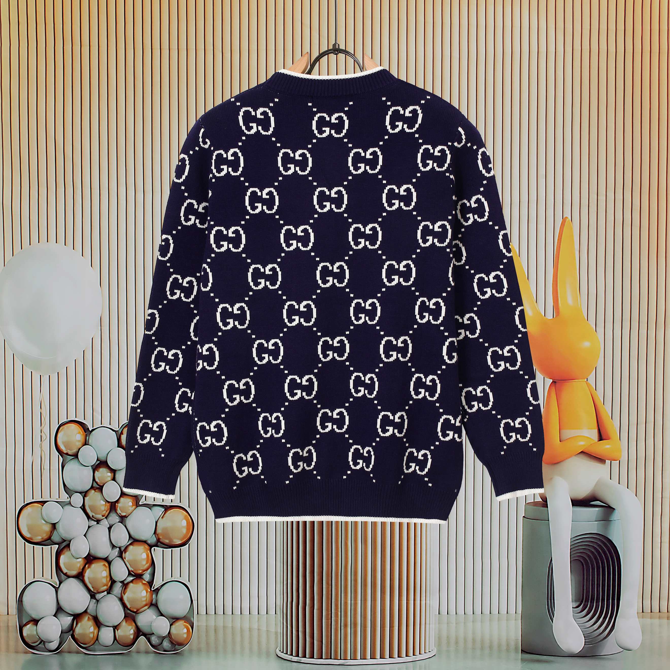 Gucci Wool Jacquard Sweater