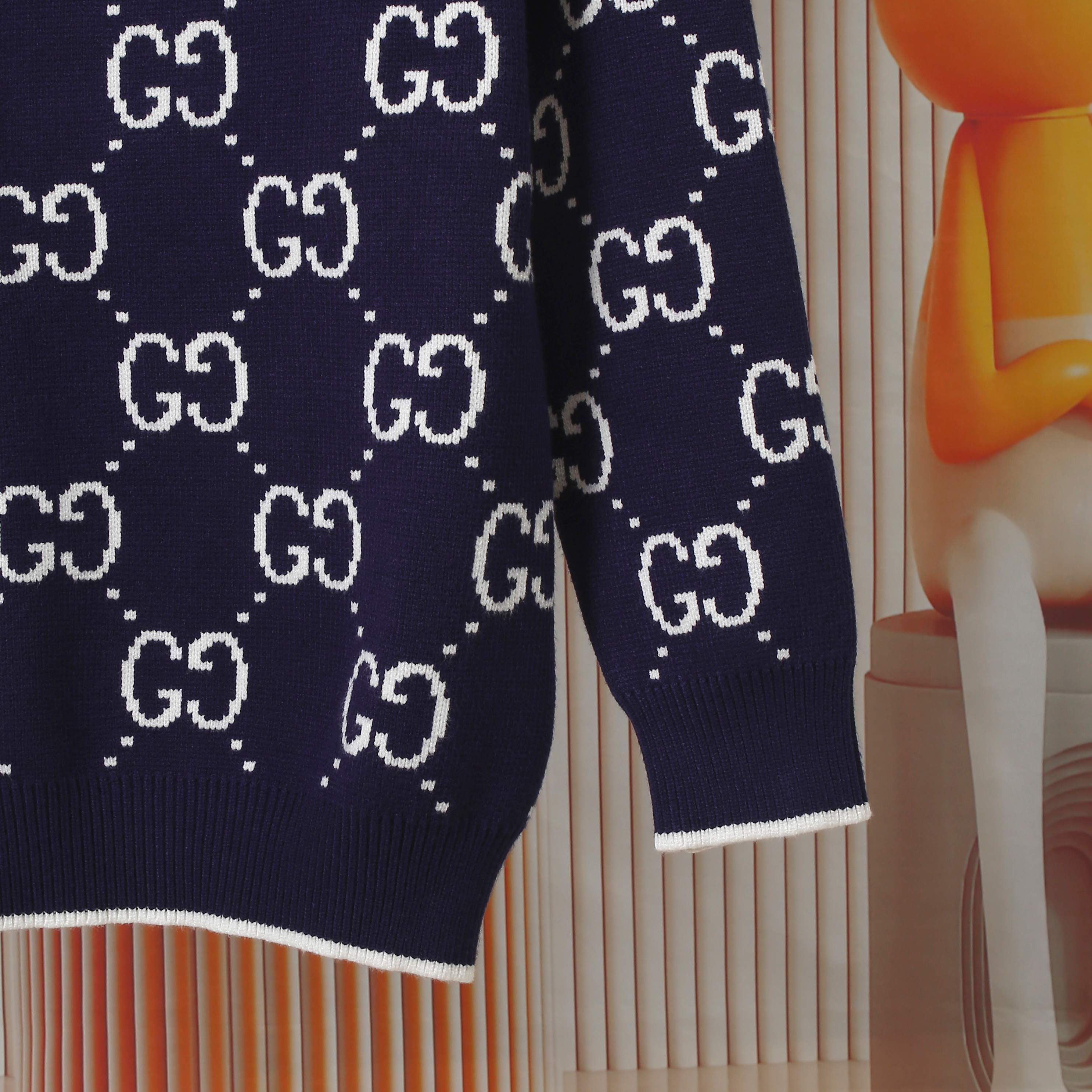 Gucci Wool Jacquard Sweater