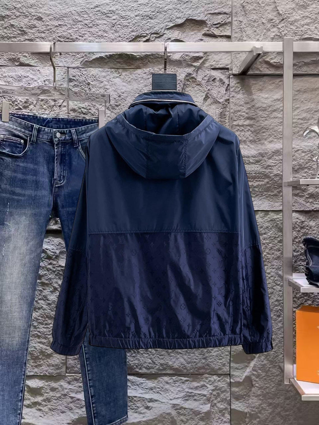 LV Navy Blue Jacket