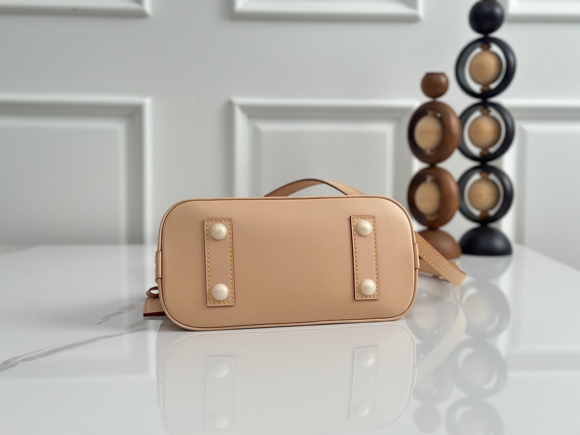 LV Jacquard Shell Handbag