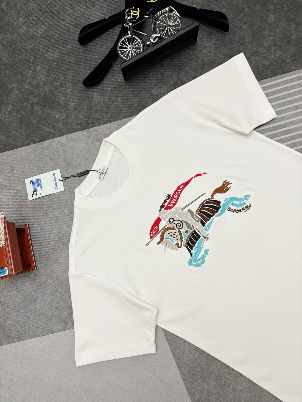 Burberry Embroidered T-Shirt