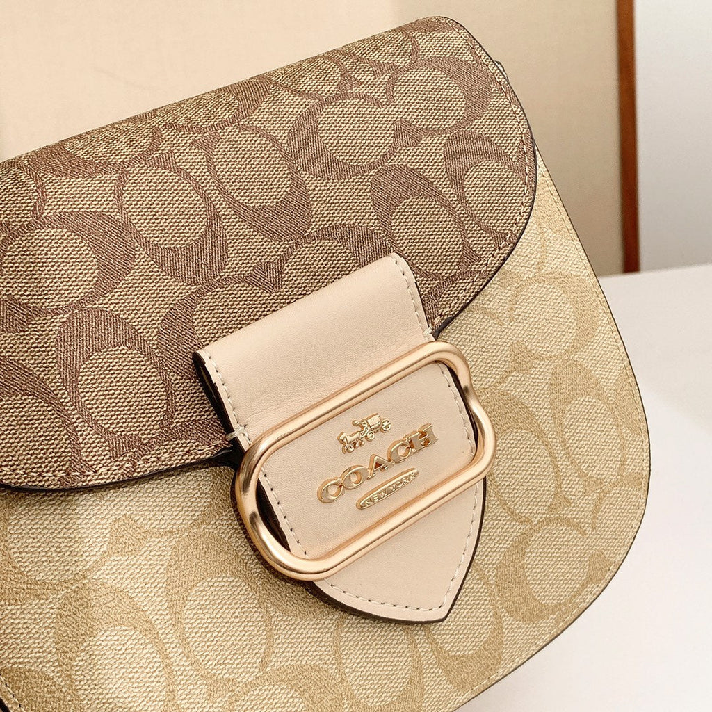 Coach Canvas Shoulder Bag