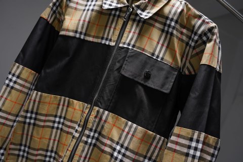 Burberry Plaid Patchwork Shirt/ Jacket