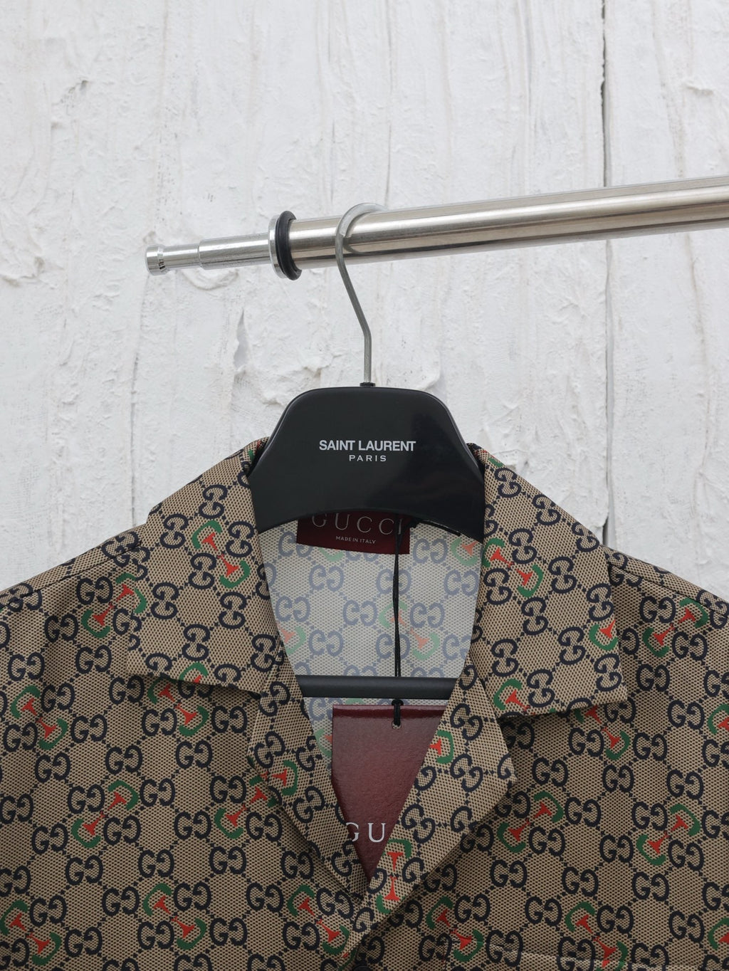 GG New All-over Print Short-Sleeve Shirt