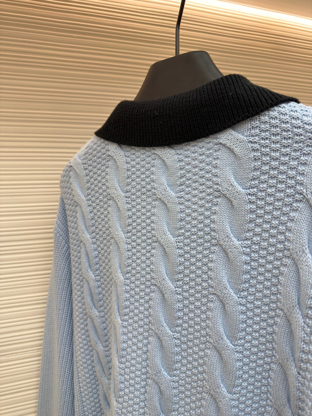 LV Knitted Cardigan Sweater