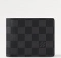 Louis Vuitton Multiple Wallet Checkered Graphite Canvas