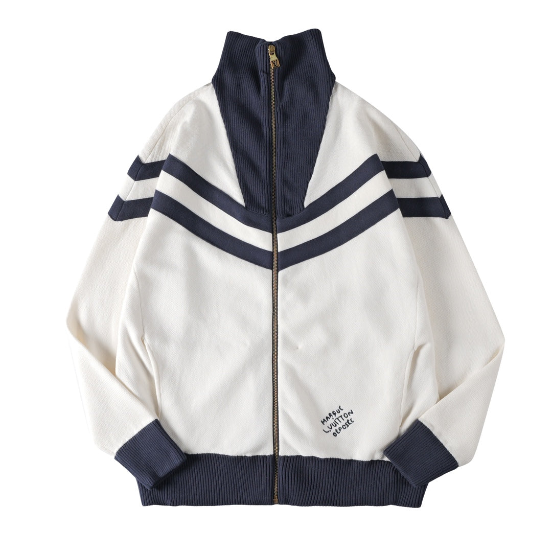 LV Zipper Knitted Sweater